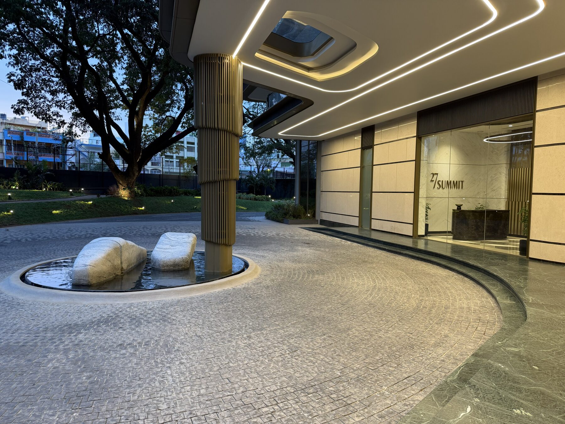 The Arrival Portico