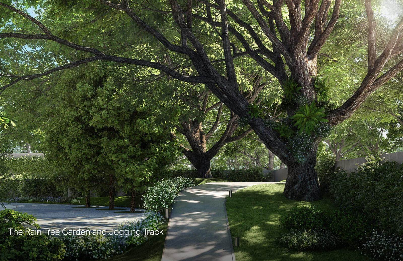 Rain Tree Garden & Jogging Track